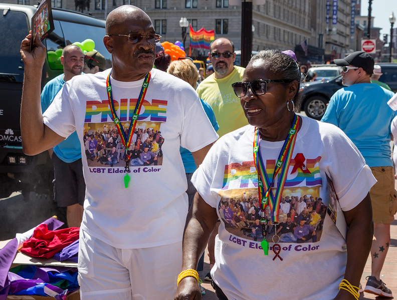 LGBT Elders of Color at Pride Parade