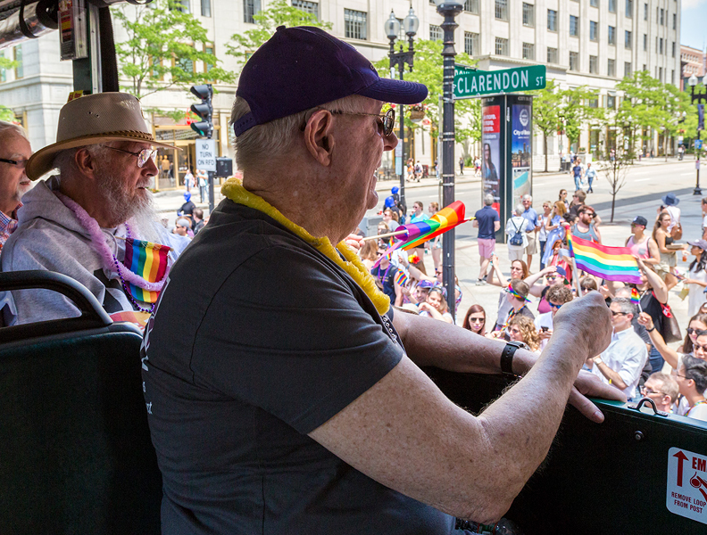 LGBT Older Adults at Pride Parade