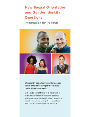 Brief: New Sexual Orientation and Gender Identity Questions: Information for Patients