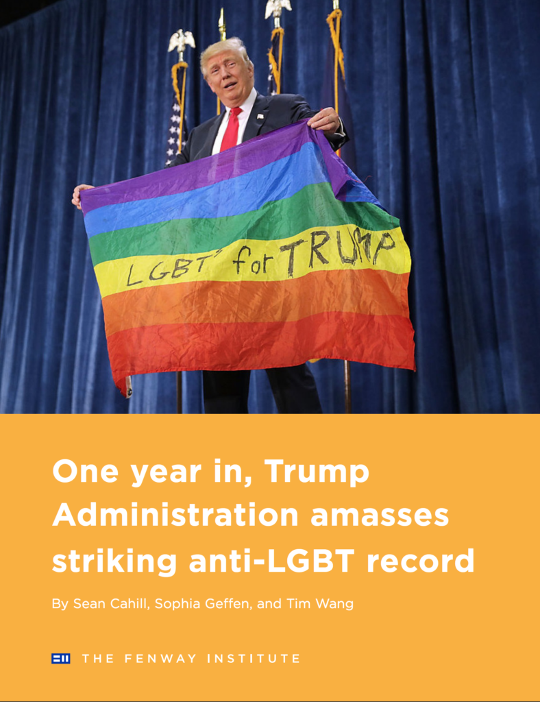 Brief: One year in, Trump Administration amasses striking anti-LGBT record